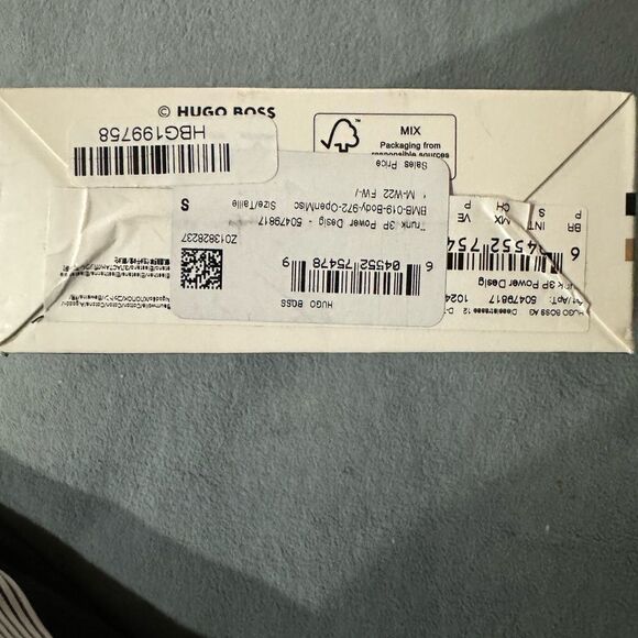 3 PK.BOSS HUGO BOSS Men's COTTON Power Stripe Logo Boxer Trunks S - Picture 5 of 8